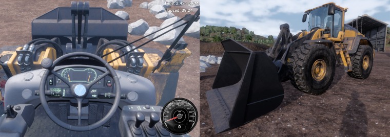 Still screen of training game 