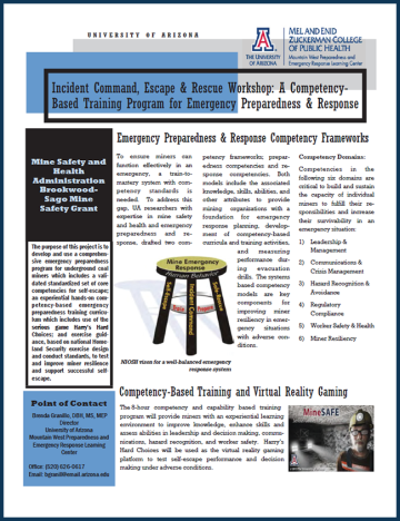 Emergency Preparedness & Response Flyer
